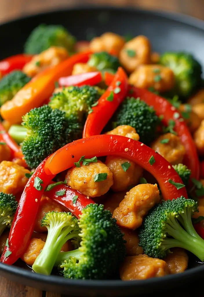 26 Healthy Chicken Meals That Are Quick and Delicious - 3. Spicy Chicken Stir-Fry
