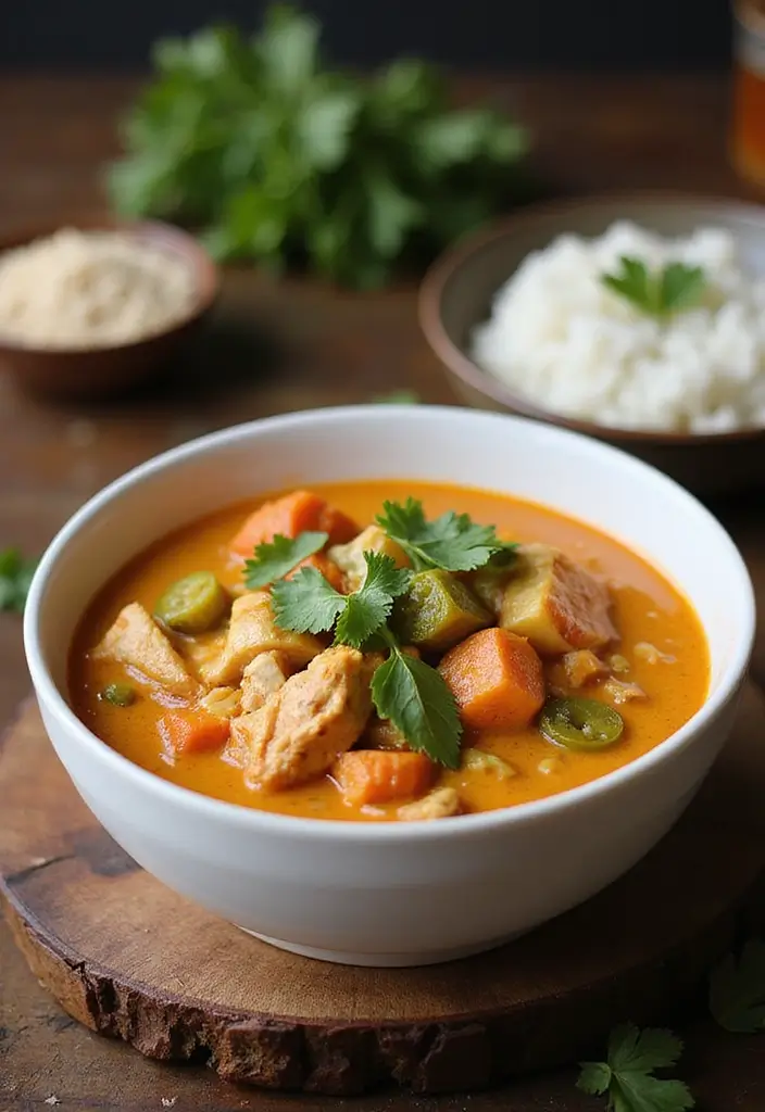 26 Healthy Chicken Meals That Are Quick and Delicious - 8. Thai Coconut Chicken Curry