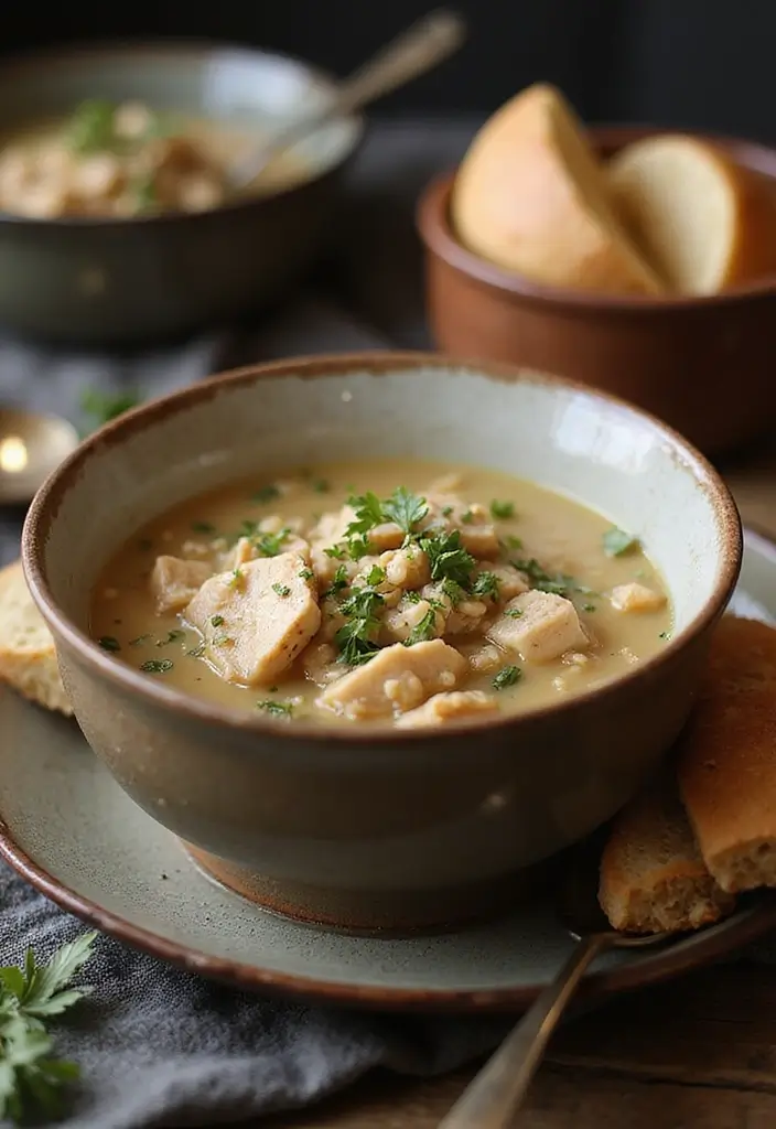 26 Healthy Winter Meals to Warm You Up from the Inside Out - 10. Chicken and Wild Rice Soup
