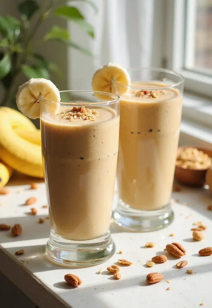 27 Cheap & Healthy Meals That Save Money Without Sacrificing Flavor - 22. Peanut Butter Banana Smoothie