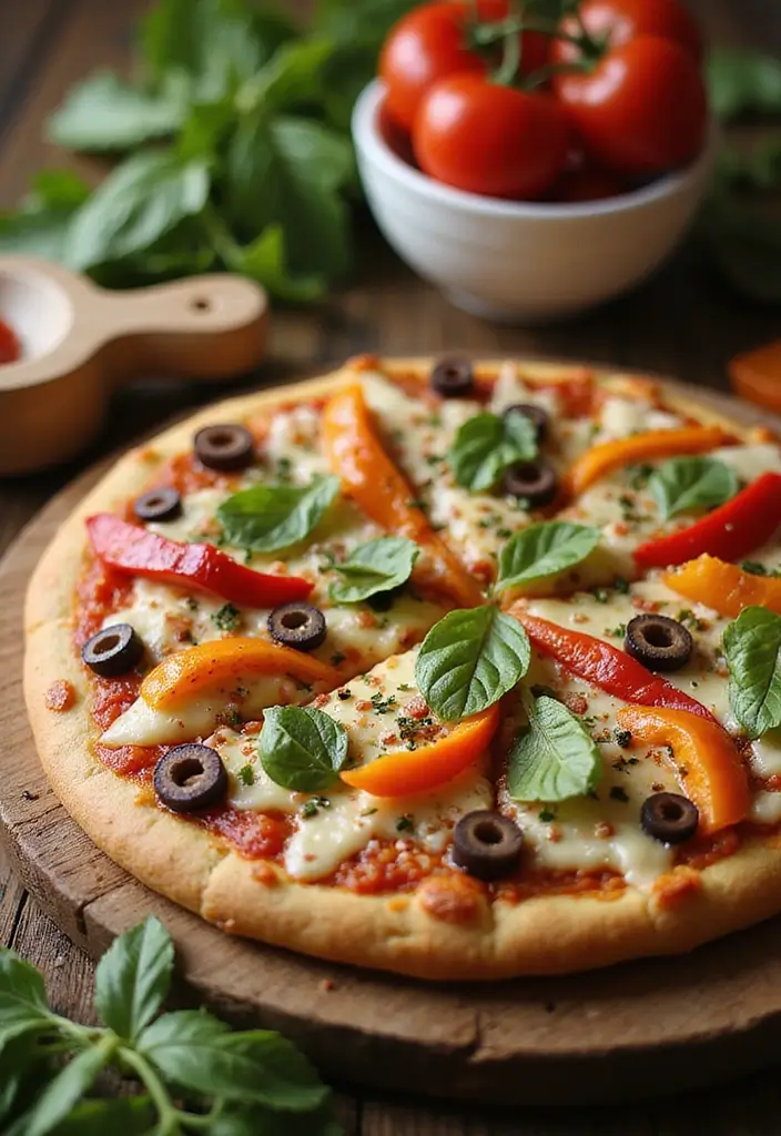 27 Cheap & Healthy Meals That Save Money Without Sacrificing Flavor - 27. Homemade Vegetable Pizza