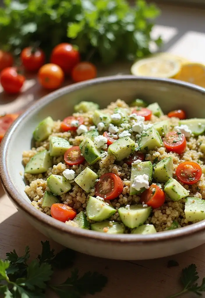27 Cheap & Healthy Meals That Save Money Without Sacrificing Flavor - 4. Quinoa Salad