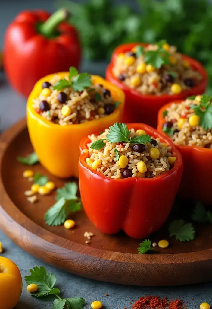 27 Cheap & Healthy Meals That Save Money Without Sacrificing Flavor - 5. Stuffed Bell Peppers