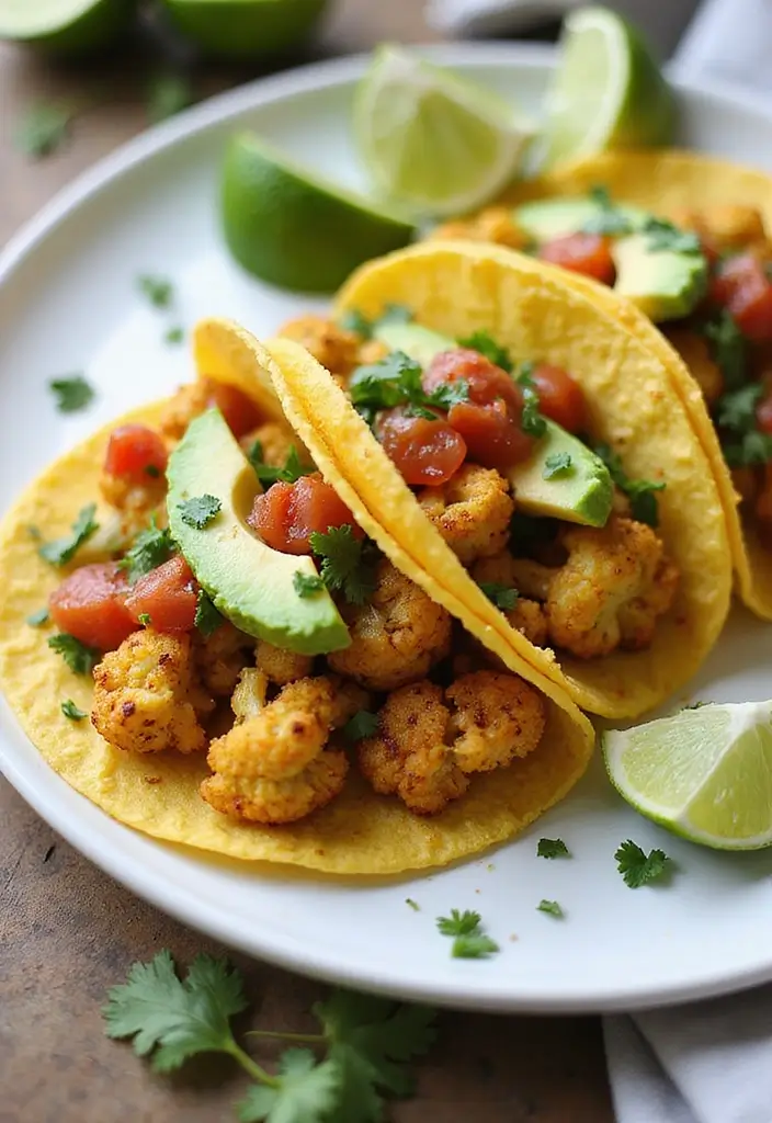 27 Cheap & Healthy Meals That Save Money Without Sacrificing Flavor - 9. Cauliflower Tacos