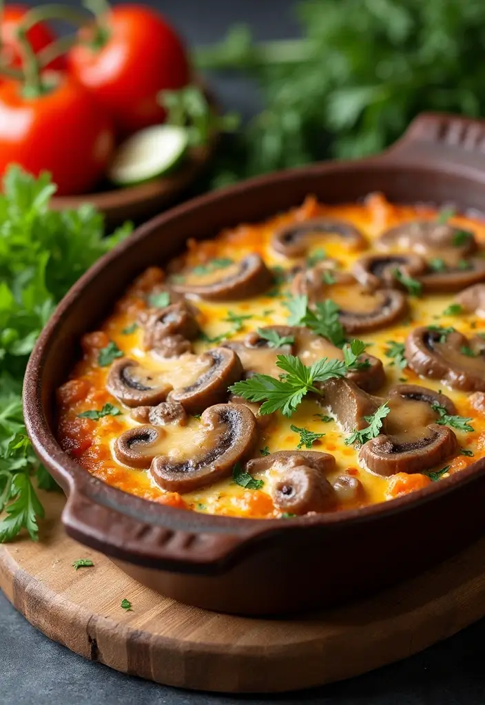 27 Healthy Beef Meals Packed with Protein and Flavor - 10. Creamy Beef and Mushroom Casserole