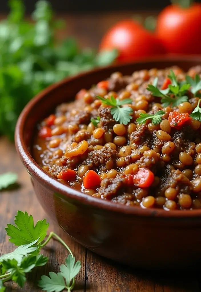27 Healthy Beef Meals Packed with Protein and Flavor - 12. Hearty Beef and Lentil Casserole