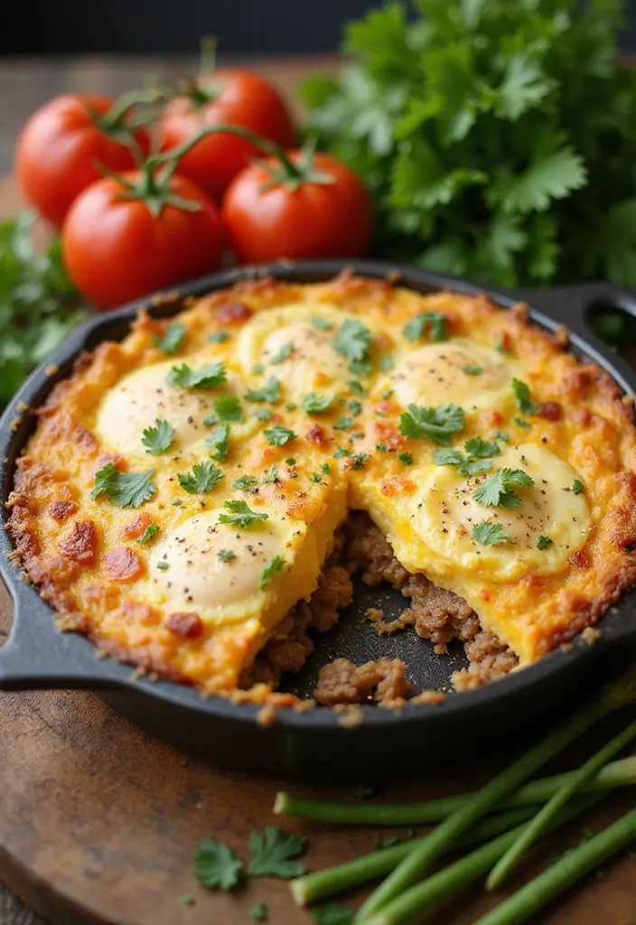 27 Healthy Beef Meals Packed with Protein and Flavor - 17. Beef and Egg Casserole