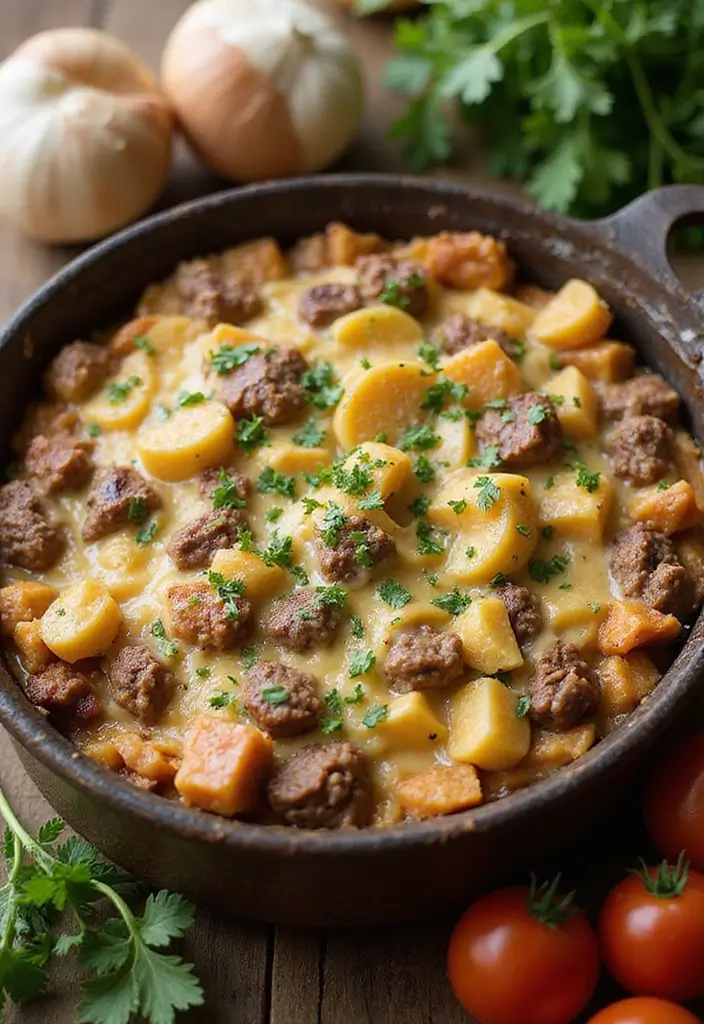 27 Healthy Beef Meals Packed with Protein and Flavor - 18. Beef and Artichoke Casserole
