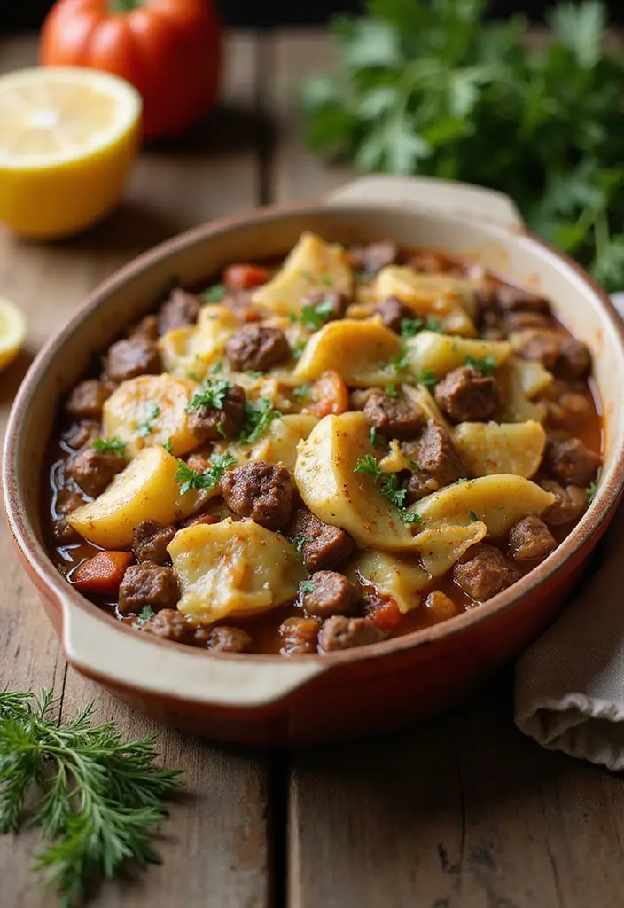 27 Healthy Beef Meals Packed with Protein and Flavor - 21. Beef and Cabbage Casserole