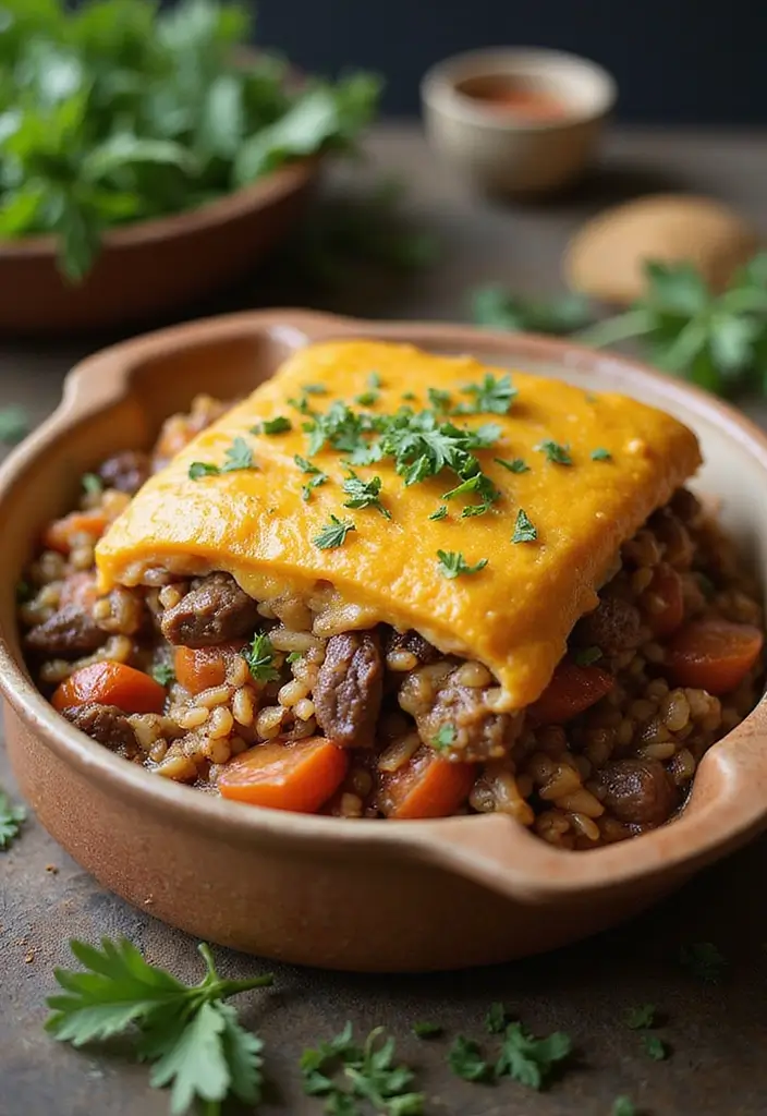 27 Healthy Beef Meals Packed with Protein and Flavor - 23. Beef and Rice Casserole
