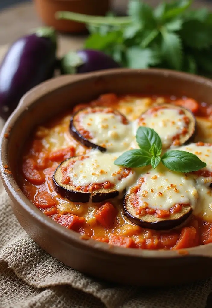 27 Healthy Casserole Meals That Are Cozy & Nourishing - 20. Eggplant Parmesan Casserole