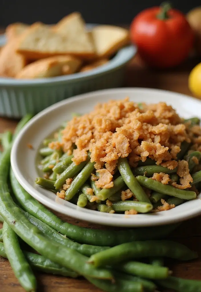 27 Healthy Casserole Meals That Are Cozy & Nourishing - 23. Green Bean Casserole
