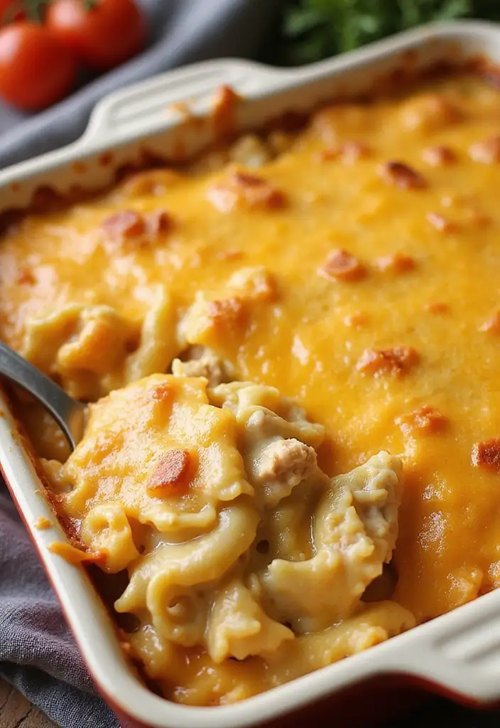 27 Healthy Casserole Meals That Are Cozy & Nourishing - 9. Cheesy Tuna Casserole