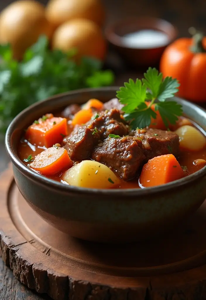 27 Healthy Crock Pot Meals You Can Set and Forget - 1. Classic Beef Stew