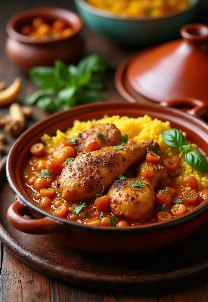 27 Healthy Dinner Recipes That Make Eating Well Simple - 13. One-Pot Moroccan Chicken Tagine