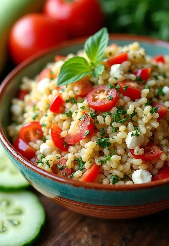 27 Healthy Dinner Recipes That Make Eating Well Simple - 18. One-Pot Greek Orzo Salad