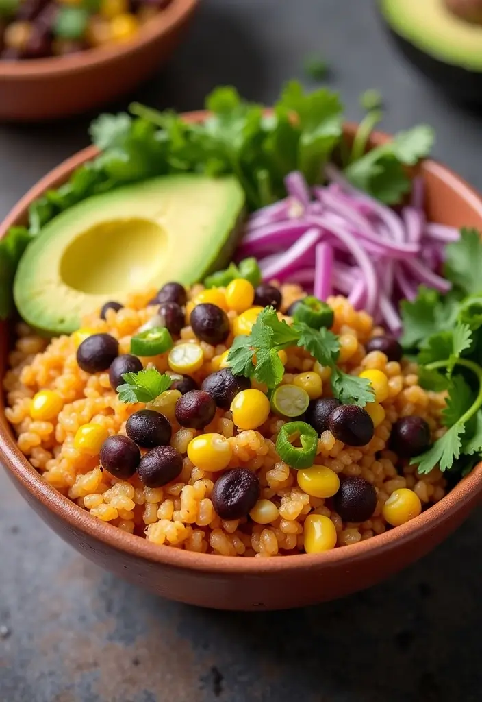 27 Healthy Dinner Recipes That Make Eating Well Simple - 19. One-Pot Vegan Burrito Bowl
