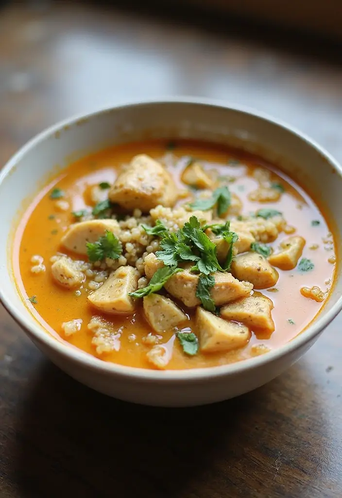 27 Healthy Dinner Recipes That Make Eating Well Simple - 22. One-Pot Chicken and Quinoa Soup