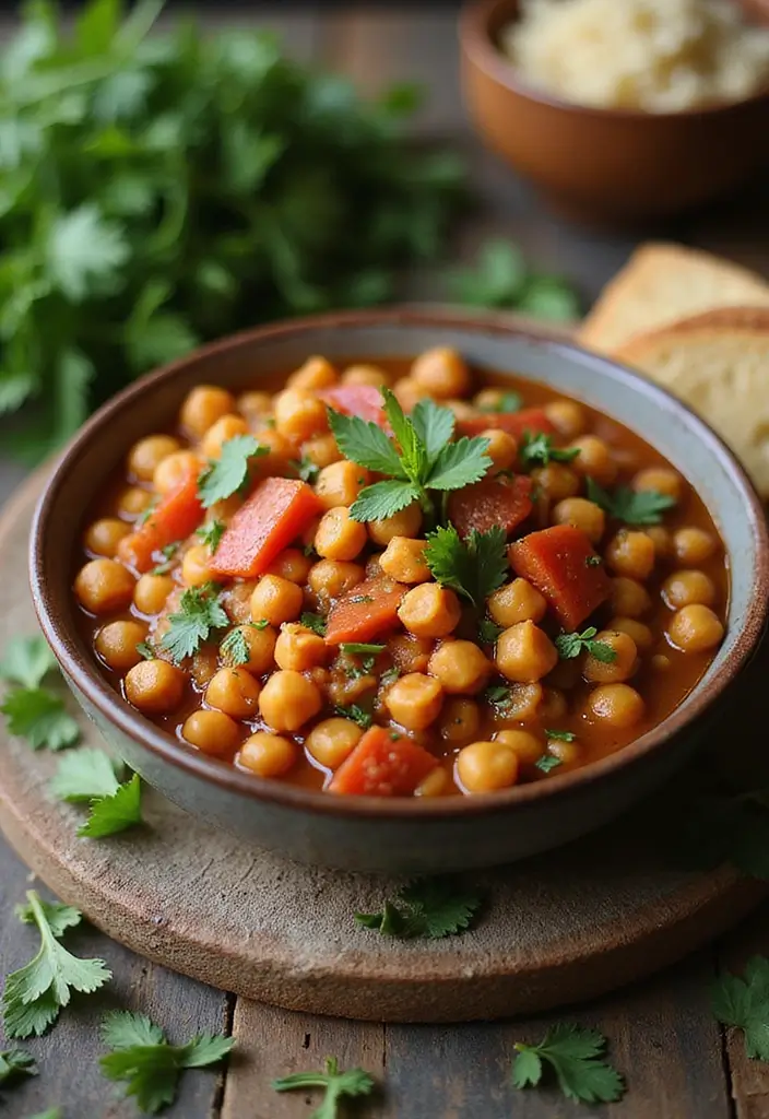 27 Healthy Dinner Recipes That Make Eating Well Simple - 7. One-Pot Mediterranean Chickpea Stew