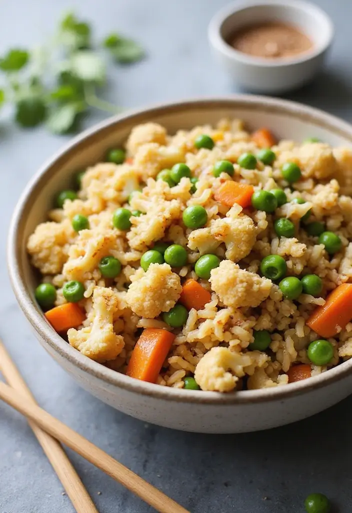 27 Healthy Easy Meals to Cook When You’re Too Tired - 10. Cauliflower Fried Rice