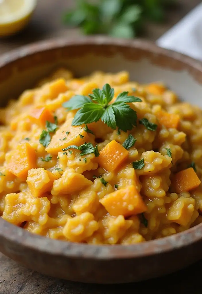 27 Healthy Easy Meals to Cook When You’re Too Tired - 21. Butternut Squash Risotto
