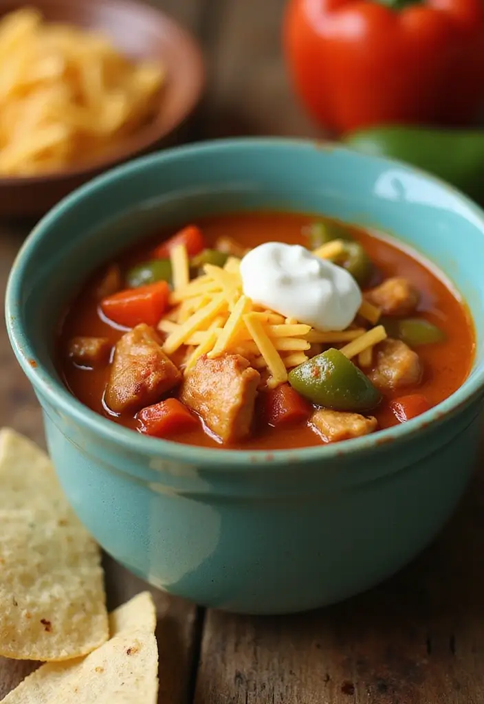 27 Healthy Family Meals Everyone Will Actually Eat - 10. Chicken Fajita Soup