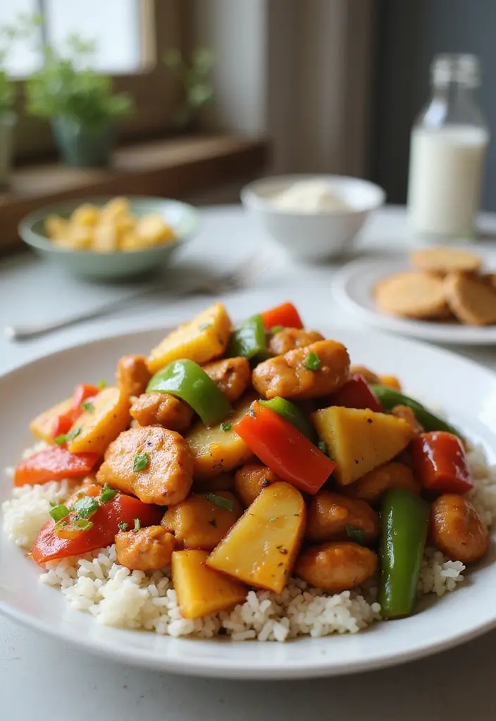 27 Healthy Family Meals Everyone Will Actually Eat - 15. Sweet and Sour Chicken