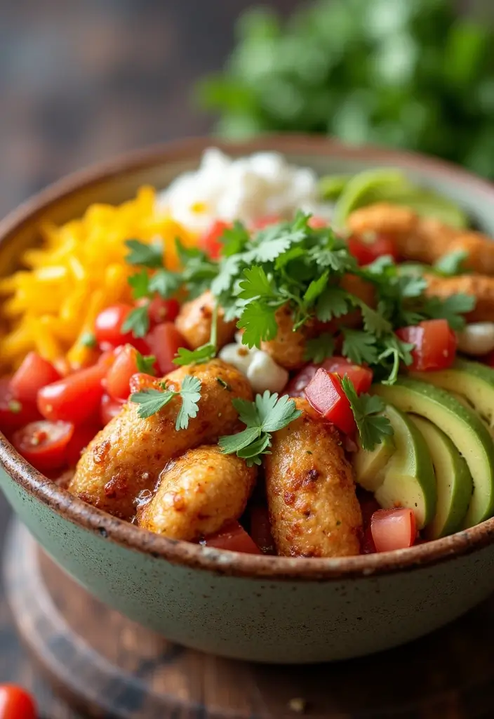 27 Healthy Family Meals Everyone Will Actually Eat - 19. Chicken Burrito Bowls