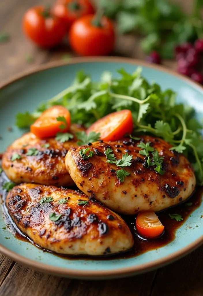 27 Healthy Family Meals Everyone Will Actually Eat - 23. Balsamic Chicken with Vegetables