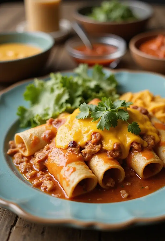 27 Healthy Family Meals Everyone Will Actually Eat - 26. Chicken Enchiladas