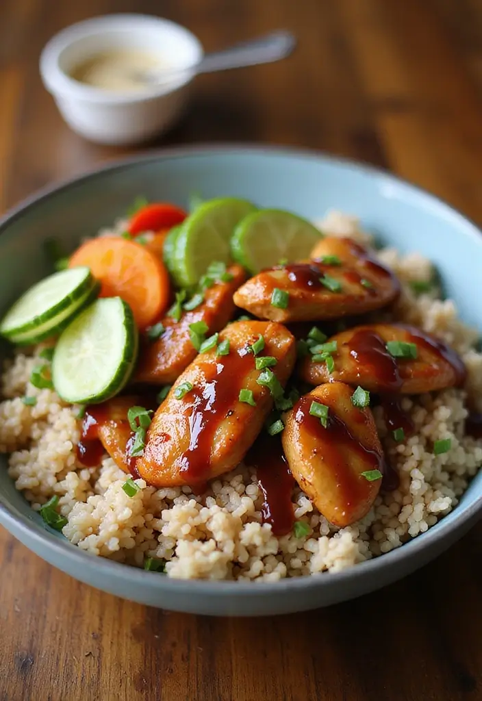 27 Healthy Family Meals Everyone Will Actually Eat - 5. Teriyaki Chicken Bowls