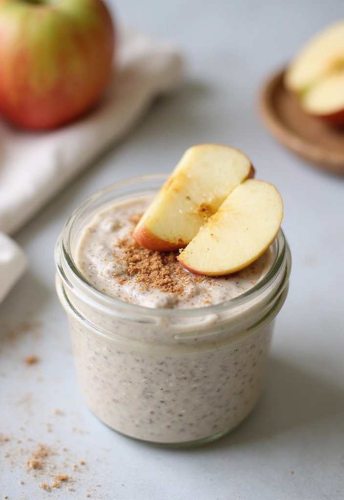 27 Healthy Meal Prep Ideas for a Week of Nutritious Eating - 11. Apple Cinnamon Chia Pudding