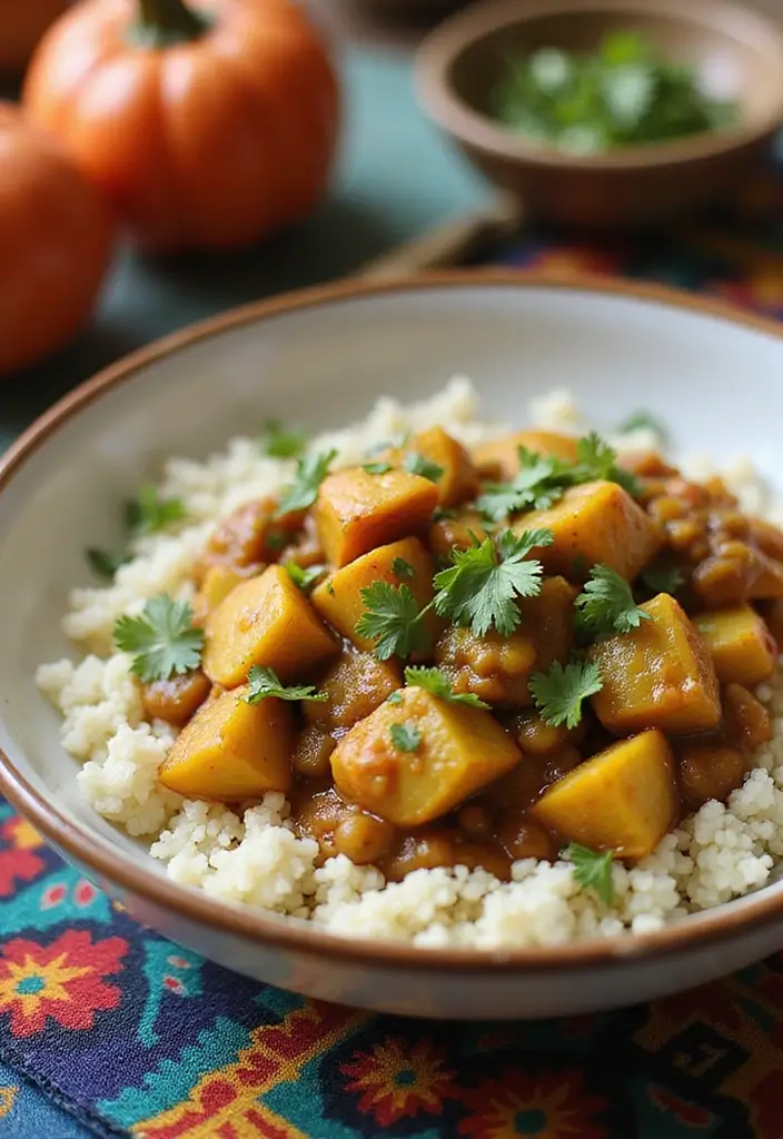 27 Healthy Meals with Potatoes That Don’t Feel Heavy - 10. Potato Lentil Curry