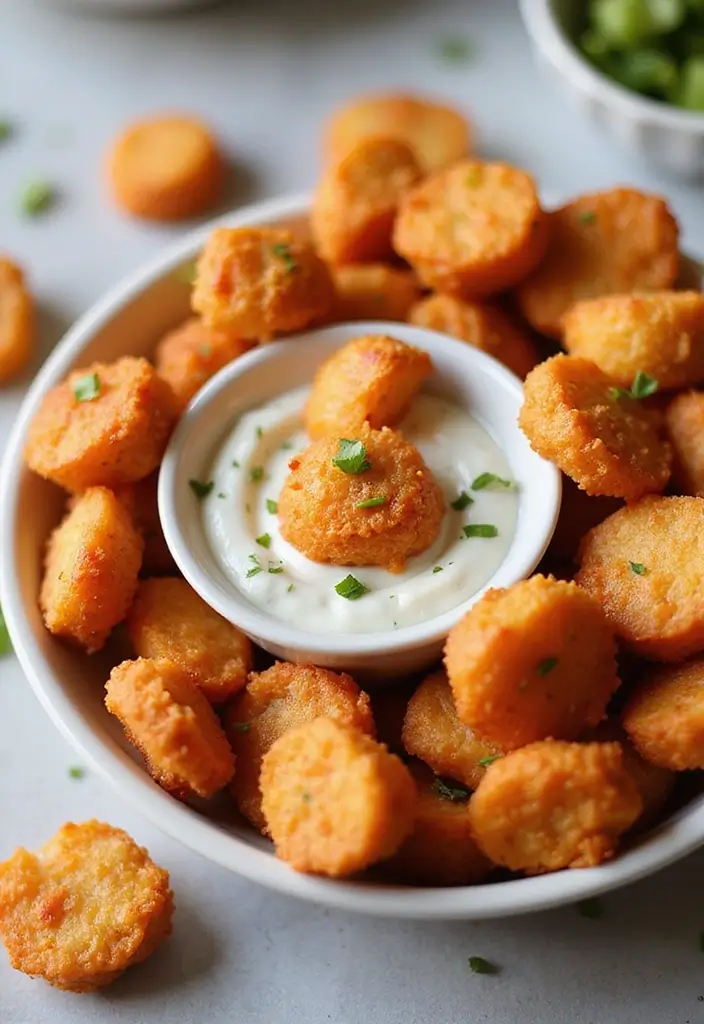 27 Healthy Meals with Potatoes That Don’t Feel Heavy - 22. Buffalo Potato Bites