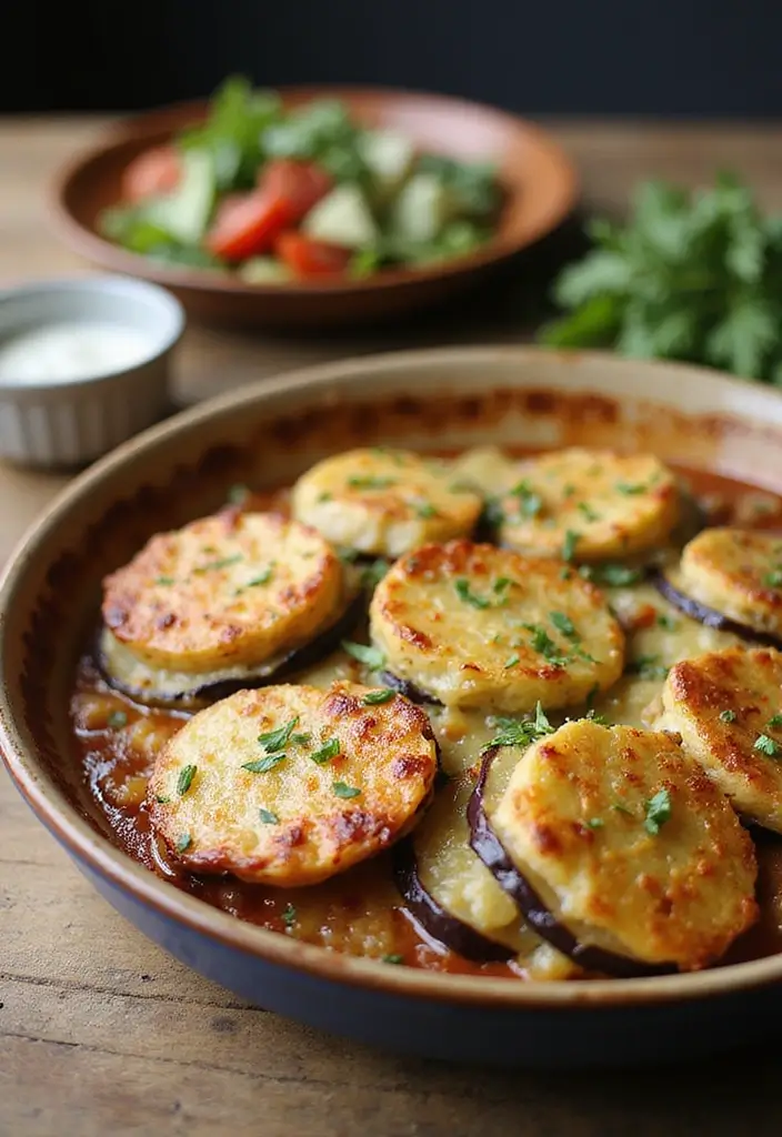 27 Healthy Meals with Potatoes That Don’t Feel Heavy - 27. Potato and Eggplant Bake