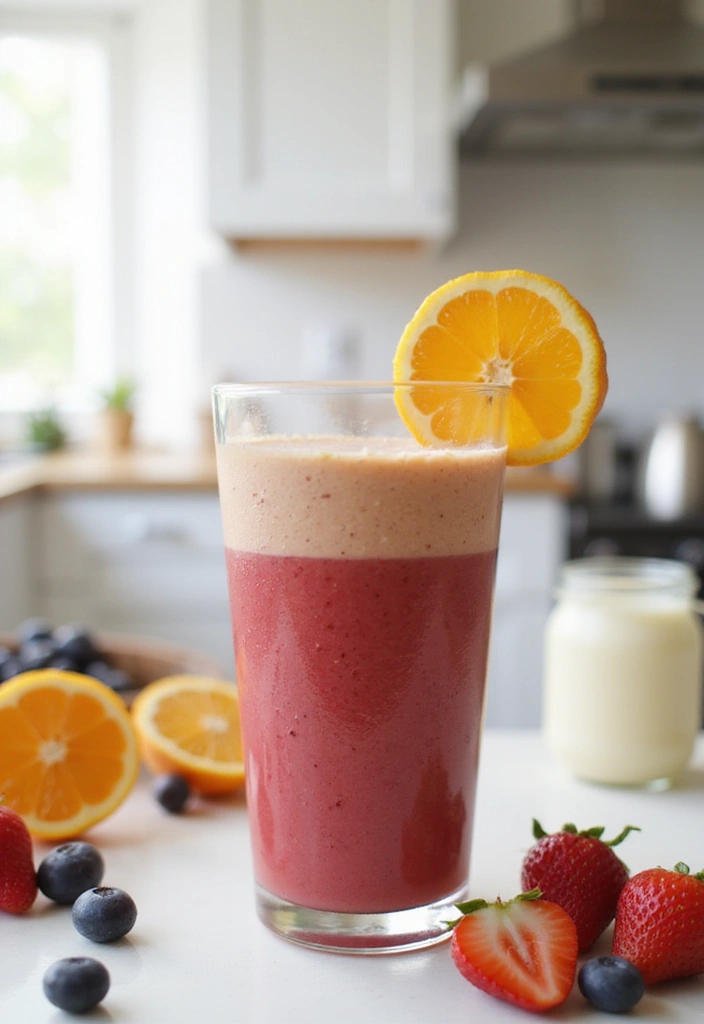 28 Healthy Breakfast Meals to Start Your Morning Right - 26. Breakfast Smoothie