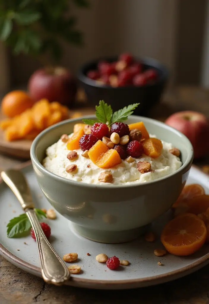 28 Healthy Breakfast Meals to Start Your Morning Right - 8. Cottage Cheese Bowl