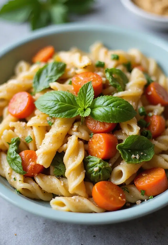 28 Healthy Family-Friendly Meals Kids Will Love Too - 14. Spring Vegetable Pasta