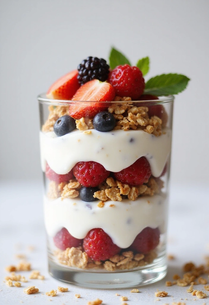 28 Healthy Family-Friendly Meals Kids Will Love Too - 17. Greek Yogurt Parfaits