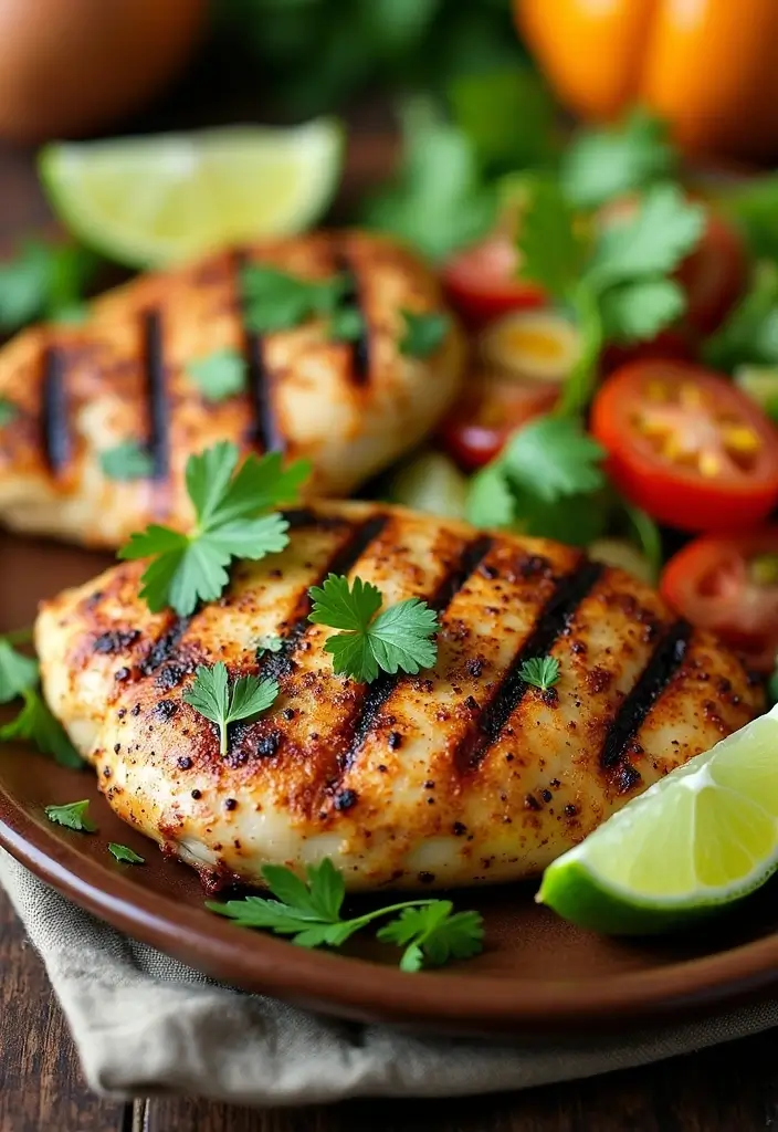 28 Healthy Low Carb Meals That Actually Satisfy - 12. Cilantro Lime Chicken