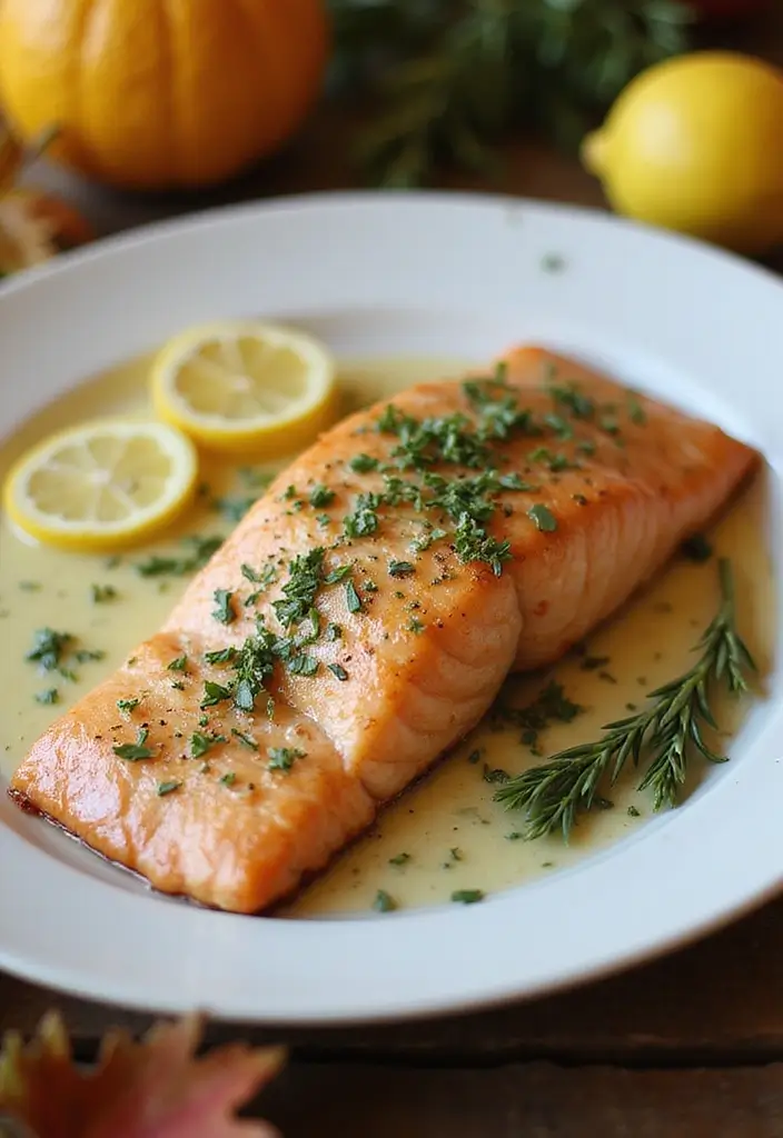 28 Healthy Low Carb Meals That Actually Satisfy - 24. Garlic Butter Baked Salmon