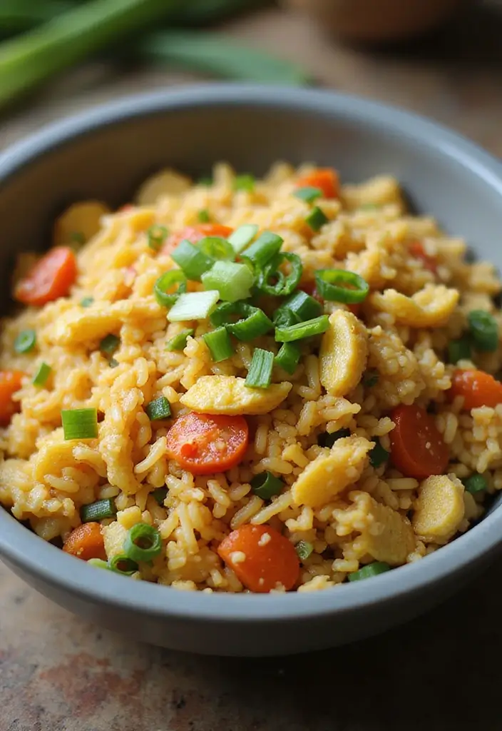 28 Healthy Meals Ideas That Make Clean Eating Fun Again - 13. Egg Fried Rice