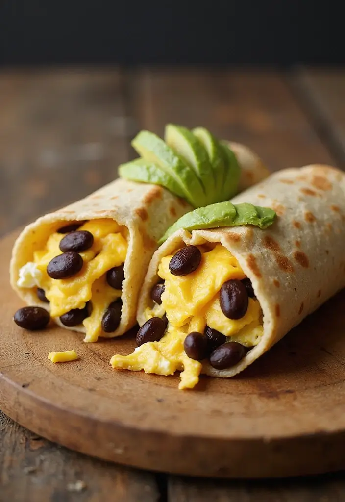 28 Healthy Meals Ideas That Make Clean Eating Fun Again - 7. Breakfast Burrito