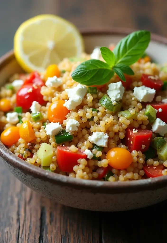 28 Low Cost Healthy Meals That Taste Anything But Cheap - 12. Mediterranean Couscous Salad
