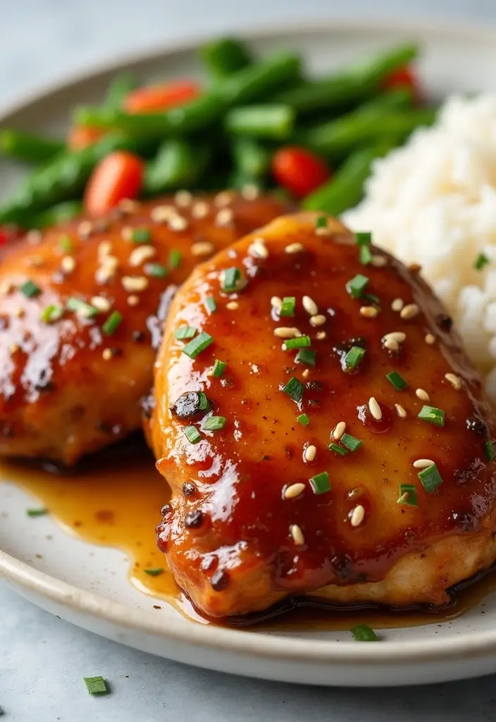 28 Low Cost Healthy Meals That Taste Anything But Cheap - 20. Honey Garlic Chicken Thighs