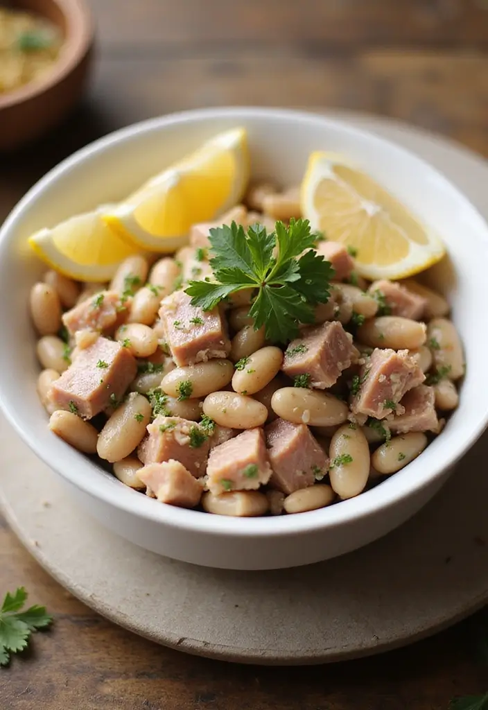 28 Low Cost Healthy Meals That Taste Anything But Cheap - 27. Tuna & White Bean Salad