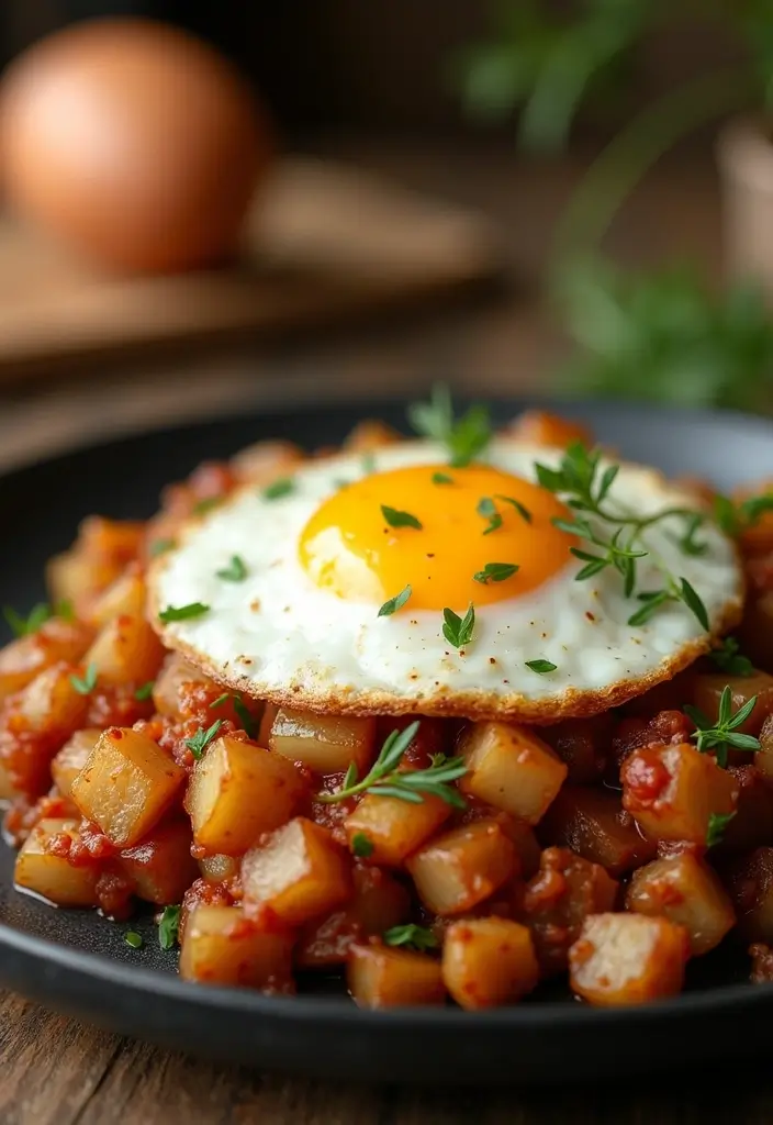 30 Easy Crock Pot Healthy Meals for Lazy Weeknights - 10. Savory Potato and Sausage Hash