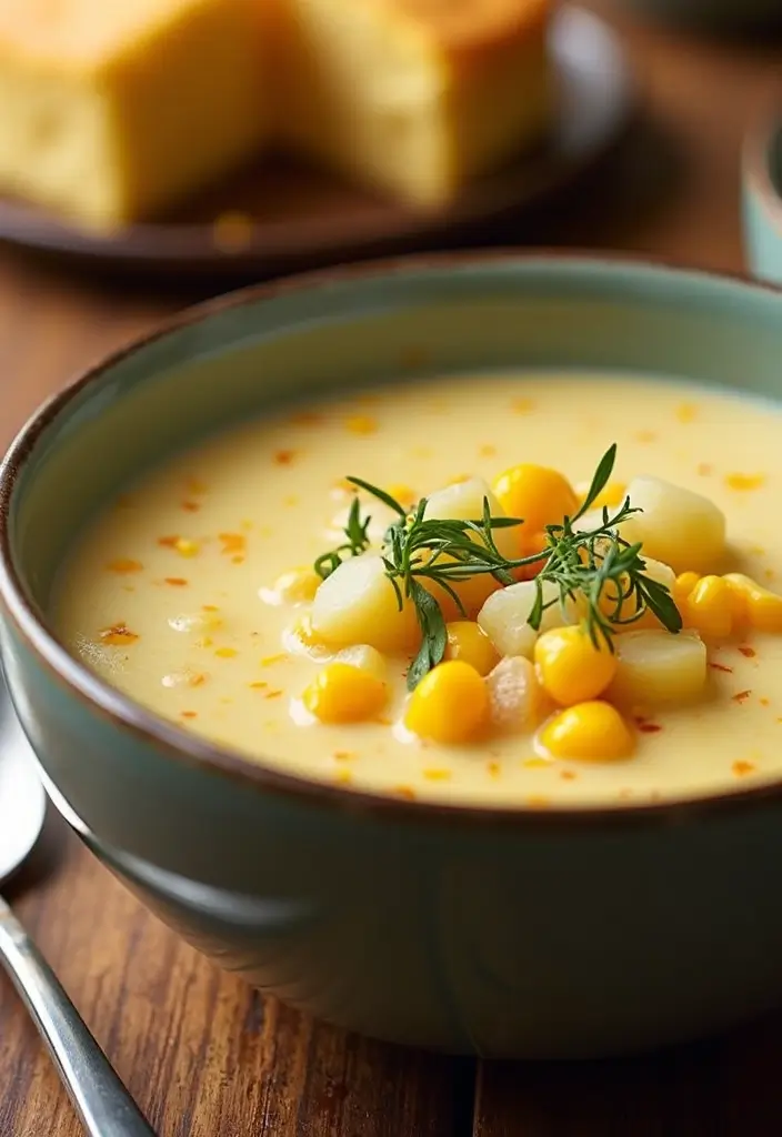 30 Easy Crock Pot Healthy Meals for Lazy Weeknights - 11. Potato and Corn Chowder