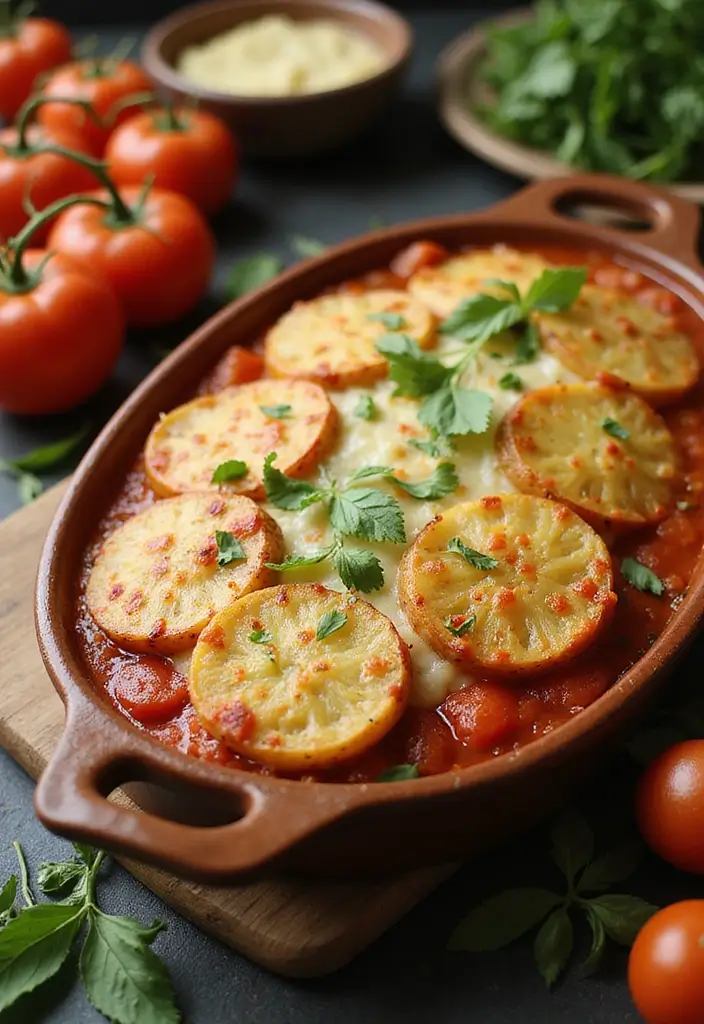 30 Easy Crock Pot Healthy Meals for Lazy Weeknights - 25. Italian Potato Casserole