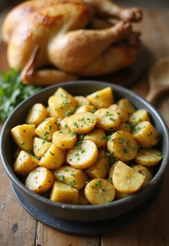 30 Easy Crock Pot Healthy Meals for Lazy Weeknights - 4. Zesty Lemon Garlic Potatoes